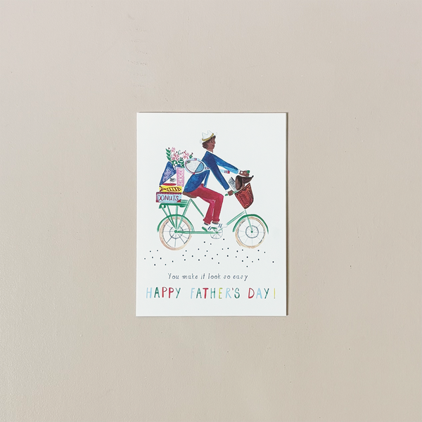 A Dad & His Pup Note Card