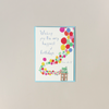 Birthday Balloons Note Card