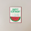 Happy Birthday Watermelon Note Card