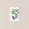 Scottie is Five Note Card