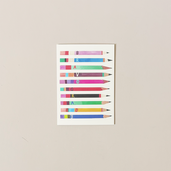 Sharp Grads Note Card
