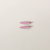 Celine Hair Clip Set, Seashell Pink