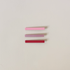 Evie Hair Clip Set, Rose