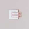 Lu Lu Hair Clip Set, Roseate