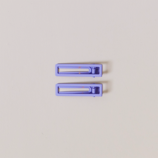 Lu Lu Hair Clip Set, Taro