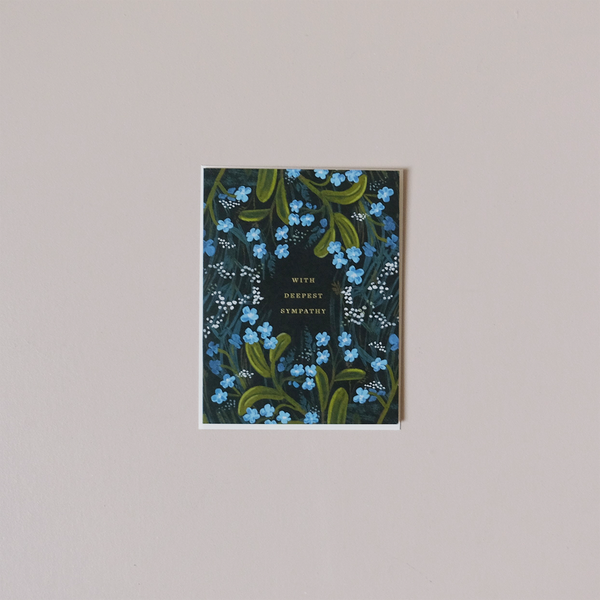 Sympathy Bouquet Note Card