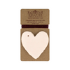 Handmade Paper Heart Gift Tag Set Blush