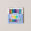 Rainbow Sparkle Glitter Markers