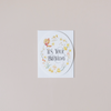 It's Your Birthday Oval Note Card