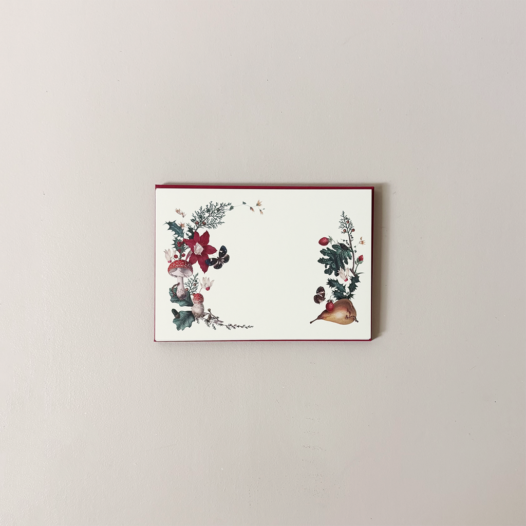 Mushroom Holiday Note Card Set