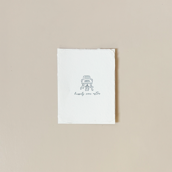 Happily Ever After Flat Note Card