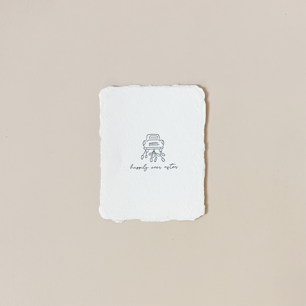 Happily Ever After Flat Note Card