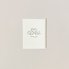 Swan Love Flat Note Card