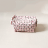 Cosmetic Bag Large Floral Blush
