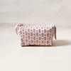 Cosmetic Bag Large Floral Blush