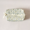 Cosmetic Bag Large Floral Buttercream