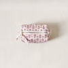 Cosmetic Bag Small Floral Blush