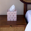 Ditsy Floral Block Print Tissue Box