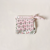 Zipper Pouch Set Floral Blush