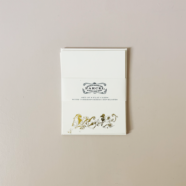 Gold Wave Note Card Set