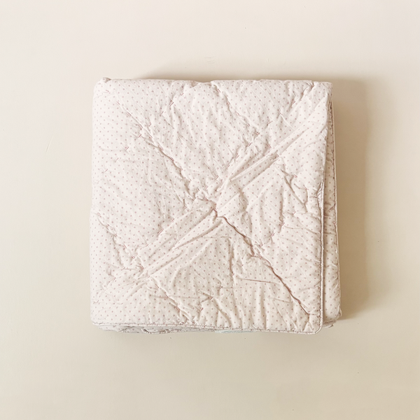 Pin Dot Blanket Peony