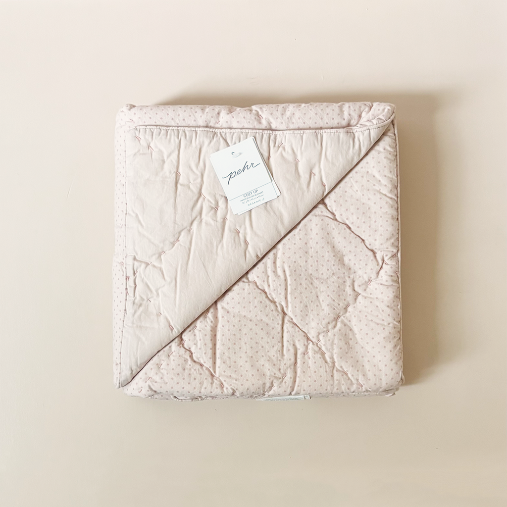 Pin Dot Blanket Peony