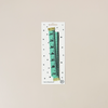 Mint Fabric Tape Measure Embroidered Bookmark
