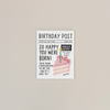 Birthday Post Note Card