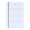 Blue Notes Notepad