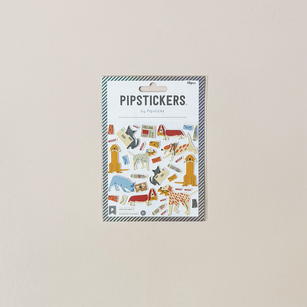 Fetching Fidos Sticker Sheet