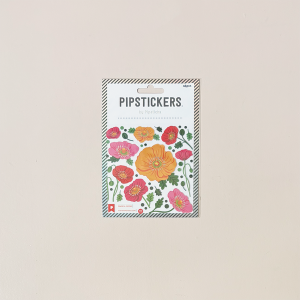 Peaceful Poppies Sticker Sheet