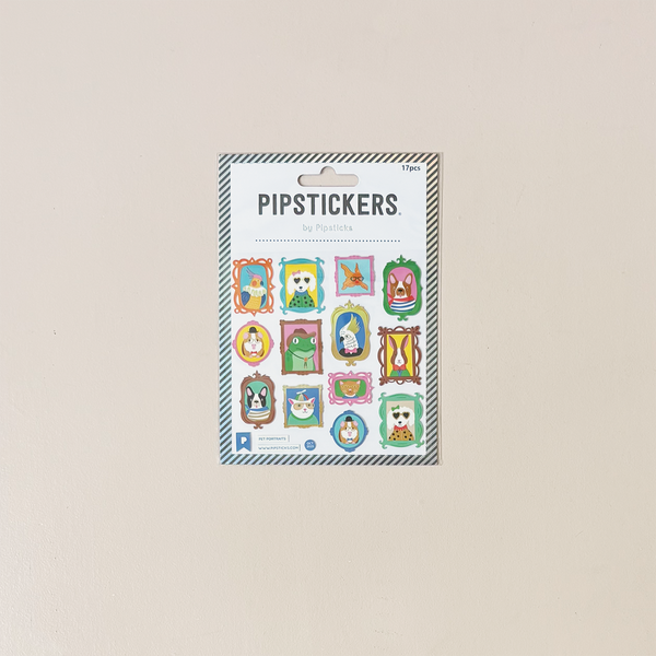 Pet Portraits Sticker Sheet