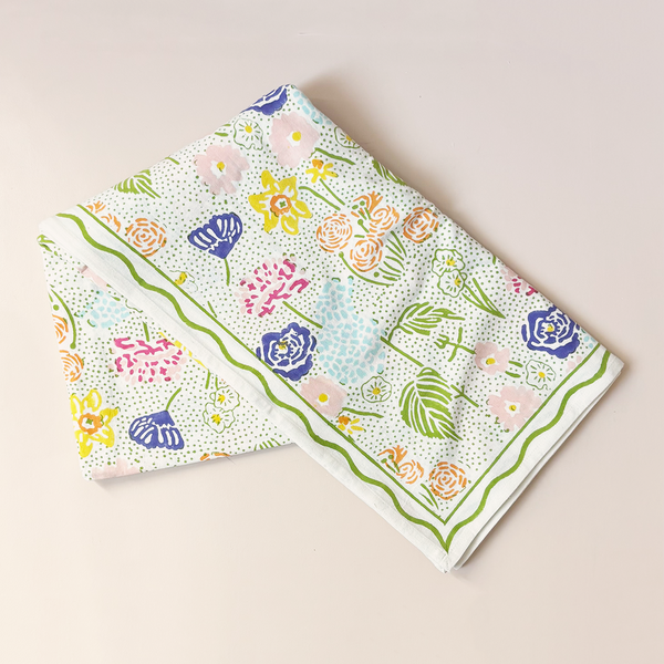 Festive Garden Tablecloth 60" x 90"