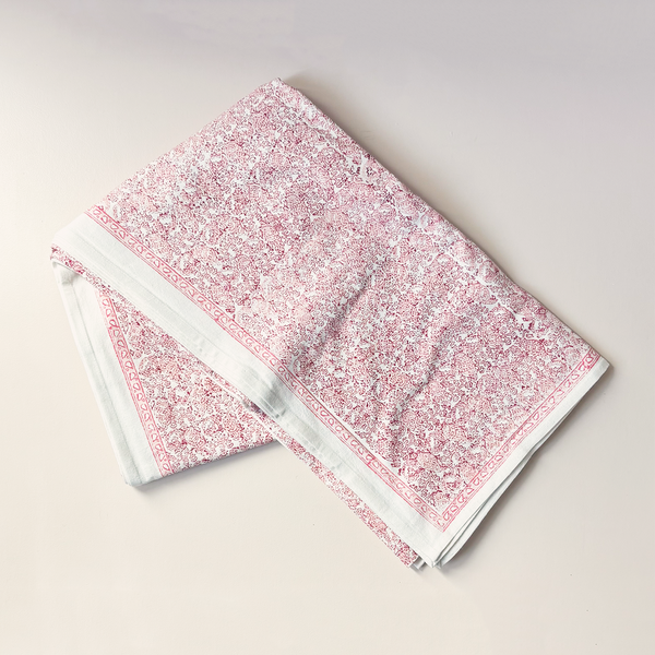 India Hicks Seashell Blush Tablecloth 60" x 120"