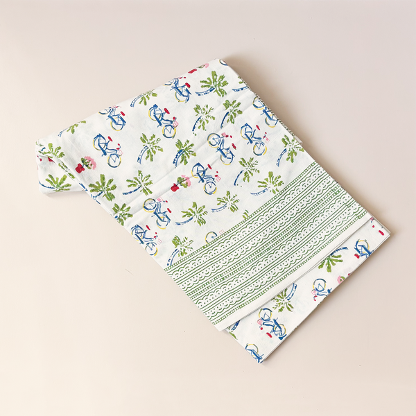 Lake Trail Tablecloth 90" Round