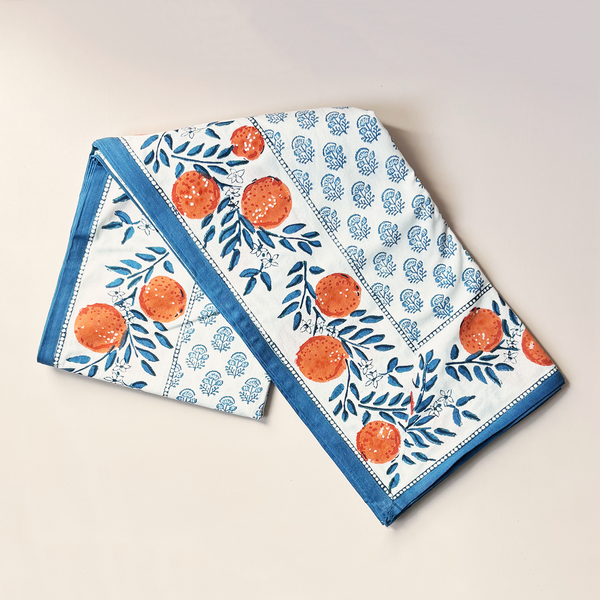 Orange Grove Tablecloth 60" x 120"