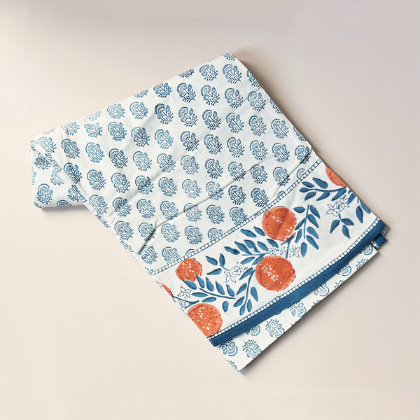 Orange Grove Tablecloth 90" Round