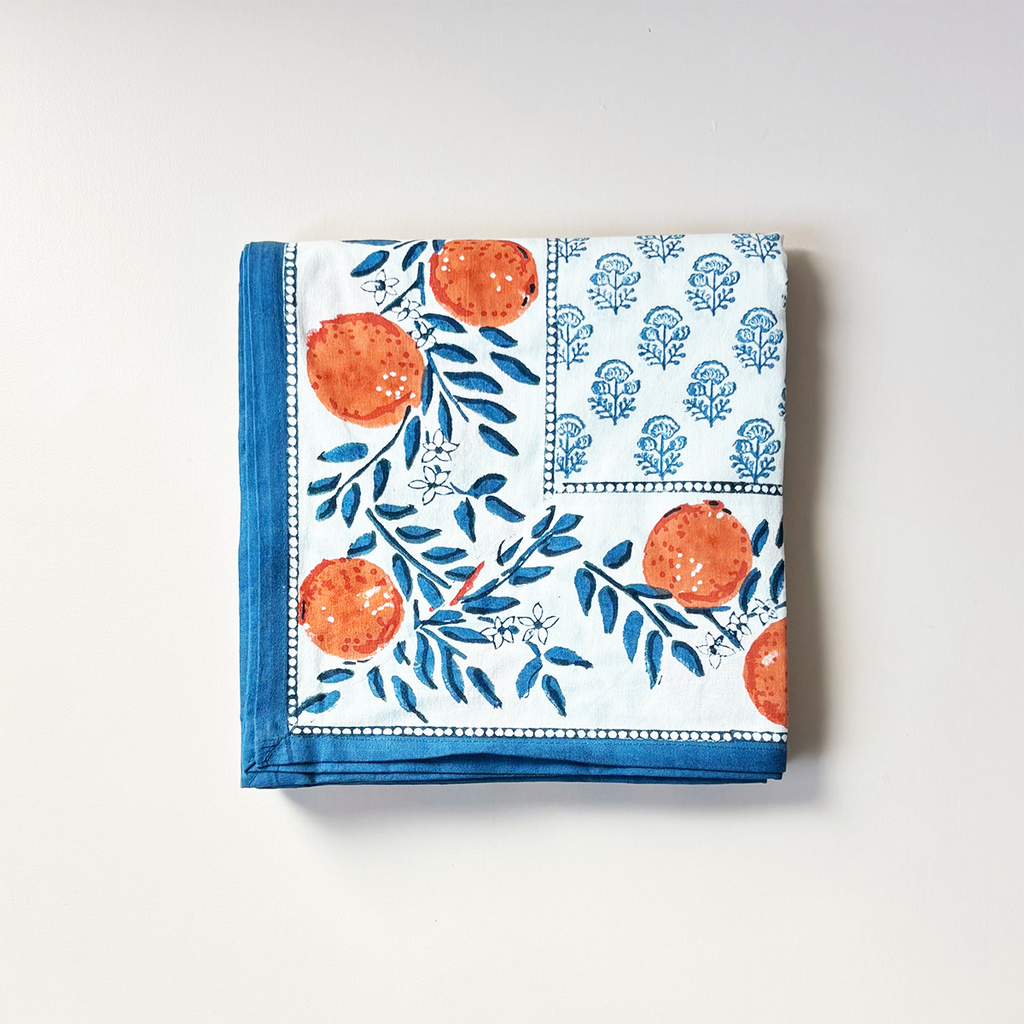 Orange Grove Tablecloth 60" x 120"