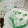 Chardonnay Green Napkins Set/4
