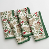Christmas Garland Napkins Set/4