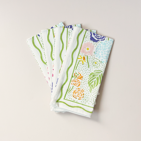 Festive Garden Napkin Set/4