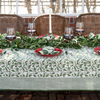Holly Berry Tablecloth 55" x 55"