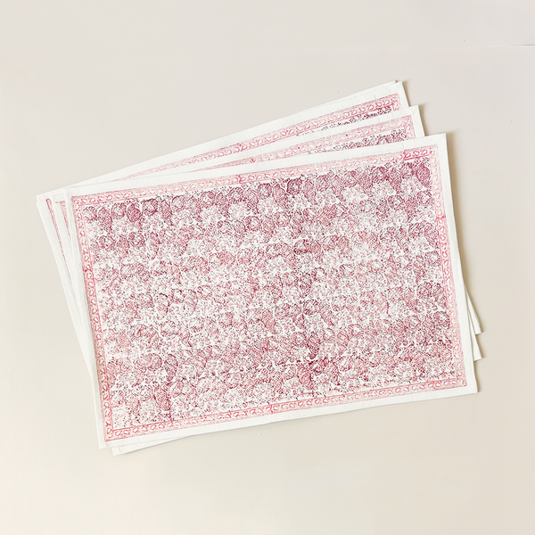 India Hicks Seashell Blush Placemats Set/4