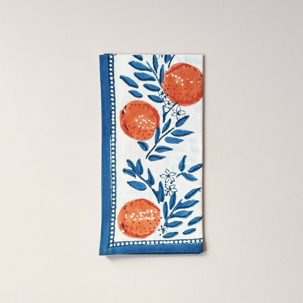Orange Grove Napkin Set/4