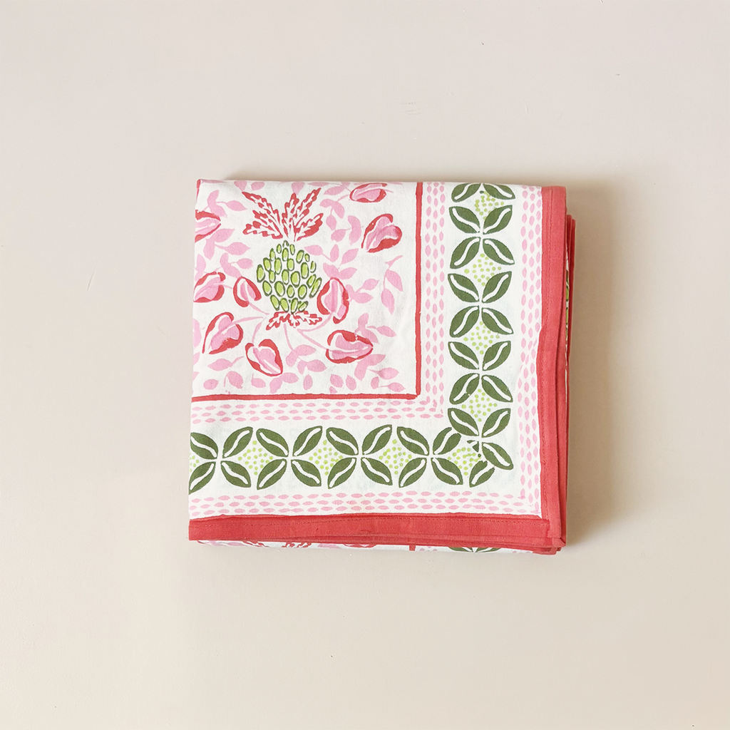 Pineapple Party Tablecloth 60" x 90"