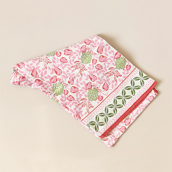 Pineapple Party Tablecloth 90" Round