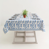 Pom Bells Wedgewood Tablecloth 60" x 120"