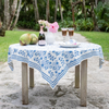 Pom Bells Wedgewood Tablecloth 55" x 55"