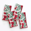 Pomegranate Vine Napkins Set/4