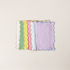 Scalloped Buti Cocktail Napkins Set/6